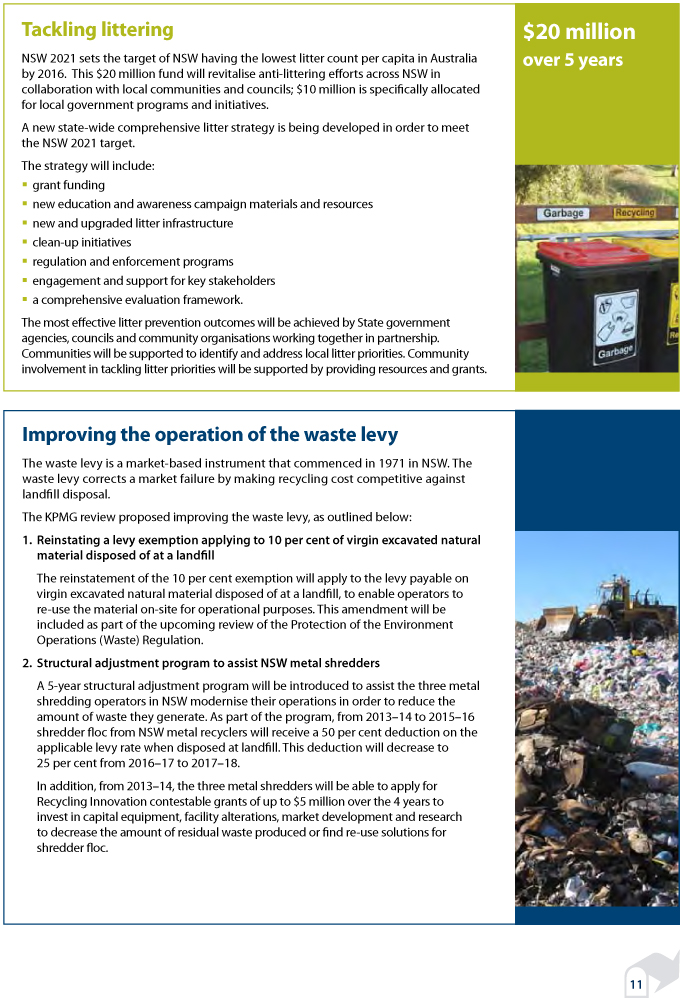 Waste less, recycle more: a 5-year $465.7 million Waste and Reso